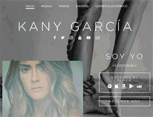 Tablet Screenshot of kanygarcia.com